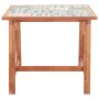 Mesa de comedor de jardín madera acacia superficie azulejos by , Garden tables - Ref: Foro24-46316, Price: 214,27 €, Discount: %