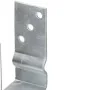 Anclajes de valla 12 uds acero galvanizado plateado 7x6x15 cm by , Spikes for anchoring in the ground - Ref: Foro24-145328, P...