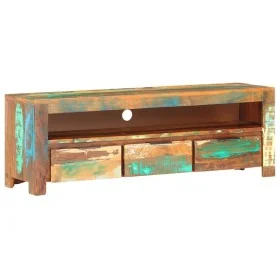 Mueble para TV de madera maciza reciclada 119x30x41 cm de , Muebles TV - Ref: Foro24-320208, Precio: 256,46 €, Descuento: %