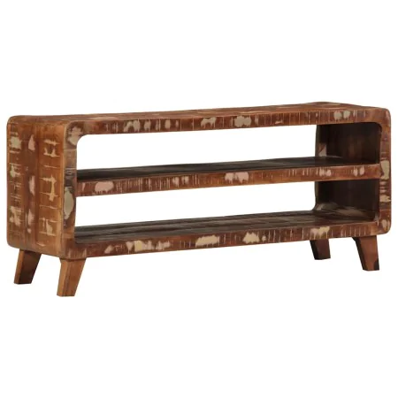 Mueble para la TV 105x46x32 madera maciza reciclada by , CD and DVD storage - Ref: Foro24-4104524, Price: 191,66 €, Discount: %