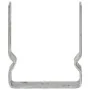 Anclajes de valla 12 uds acero galvanizado plateado12x6x15 cm de , Puntas para anclaje en el suelo - Ref: Foro24-145340, Prec...