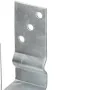 Anclajes de valla 12 uds acero galvanizado plateado12x6x15 cm de , Puntas para anclaje en el suelo - Ref: Foro24-145340, Prec...