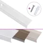 Perfiles de peldaños forma de L 15 uds aluminio plata 90 cm by , Stairs - Ref: Foro24-146736, Price: 42,41 €, Discount: %