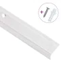 Perfiles de peldaños forma de L 15 uds aluminio plata 90 cm by , Stairs - Ref: Foro24-146736, Price: 42,41 €, Discount: %