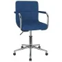 Silla de oficina giratoria de tela azul de , Sillas de oficina - Ref: Foro24-334795, Precio: 98,53 €, Descuento: %