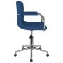 Silla de oficina giratoria de tela azul de , Sillas de oficina - Ref: Foro24-334795, Precio: 98,53 €, Descuento: %