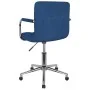 Silla de oficina giratoria de tela azul de , Sillas de oficina - Ref: Foro24-334795, Precio: 98,53 €, Descuento: %