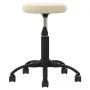 Silla de oficina giratoria de terciopelo crema von , Bürostühle - Ref: Foro24-333173, Preis: 54,70 €, Rabatt: %