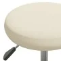 Silla de oficina giratoria de terciopelo crema von , Bürostühle - Ref: Foro24-333173, Preis: 54,70 €, Rabatt: %