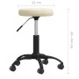 Silla de oficina giratoria de terciopelo crema von , Bürostühle - Ref: Foro24-333173, Preis: 54,70 €, Rabatt: %
