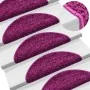 Alfombrilla escalera 20 uds violeta 56x17x3 cm de , Alfombrillas para escalones - Ref: Foro24-3365842, Precio: 88,22 €, Descu...
