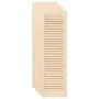 Puerta de armario de lamas 4 uds 99x29,5 cm madera de pino von , Schranktüren - Ref: Foro24-4015896, Preis: 68,57 €, Rabatt: %