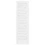 Puerta de armario de lamas 2 uds blanco 99x29,5 cm de , Puertas de armarios - Ref: Foro24-4015907, Precio: 60,83 €, Descuento: %