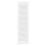 Puerta de armario de lamas 2 uds blanco 99x29,5 cm de , Puertas de armarios - Ref: Foro24-4015907, Precio: 60,83 €, Descuento: %