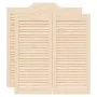 Puertas batientes diseño de lamas 2 par 90x80cm madera pino by , Doors for the home - Ref: Foro24-4107127, Price: 77,32 €, Di...