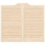 Puertas batientes diseño de lamas 2 par 90x80cm madera pino by , Doors for the home - Ref: Foro24-4107127, Price: 77,32 €, Di...