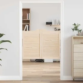 Puertas batientes diseño de lamas 2 par 80x100cm madera pino von , Türen für zu Hause - Ref: Foro24-4107131, Preis: 84,14 €, ...