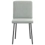 Sillas de comedor 2 unidades terciopelo gris claro von , Essstühle - Ref: Foro24-4101186, Preis: 87,28 €, Rabatt: %