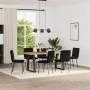 Silla de comedor 6 unidades terciopelo negro by , dining chairs - Ref: Foro24-3315532, Price: 245,80 €, Discount: %