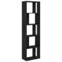 Estantería/divisor madera contrachapada roble negro 45x24x159cm von , Bücherregale und Regale - Ref: Foro24-862400, Preis: 62...