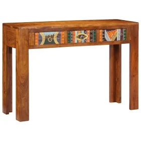 Mesa consola madera maciza de acacia 110x35x75 cm by , console tables - Ref: Foro24-4016497, Price: 182,70 €, Discount: %
