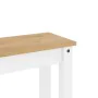 Juego de comedor Panama 3 pzas madera maciza de pino blanco by , Furniture sets for kitchens and dining rooms - Ref: Foro24-3...