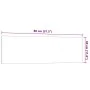 Pizarra magnética de pared vidrio templado blanco 80x30 cm by , White boards - Ref: Foro24-4008624, Price: 32,91 €, Discount: %