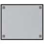 Pizarra magnética de pared vidrio templado negro 60x50 cm de , Pizarras blancas - Ref: Foro24-4008613, Precio: 36,59 €, Descu...