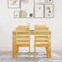 Juego de comedor Panama 5 pzas madera maciza de pino by , Furniture sets for kitchens and dining rooms - Ref: Foro24-3345170,...