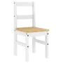 Juego de comedor Panama 5 pzas madera maciza de pino blanco by , Furniture sets for kitchens and dining rooms - Ref: Foro24-3...