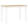 Juego de comedor Panama 5 pzas madera maciza de pino blanco by , Furniture sets for kitchens and dining rooms - Ref: Foro24-3...