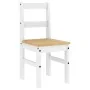 Juego de comedor Panama 4 pzas madera maciza de pino blanco by , Furniture sets for kitchens and dining rooms - Ref: Foro24-3...