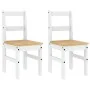 Juego de comedor Panama 4 pzas madera maciza de pino blanco by , Furniture sets for kitchens and dining rooms - Ref: Foro24-3...