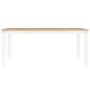 Juego de comedor Panama 4 pzas madera maciza de pino blanco by , Furniture sets for kitchens and dining rooms - Ref: Foro24-3...