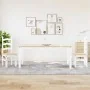 Juego de comedor Panama 3 pzas madera maciza de pino blanco by , Furniture sets for kitchens and dining rooms - Ref: Foro24-3...