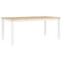 Juego de comedor Panama 3 pzas madera maciza de pino blanco by , Furniture sets for kitchens and dining rooms - Ref: Foro24-3...