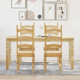 Juego de comedor Panama 5 pzas madera maciza de pino by , Furniture sets for kitchens and dining rooms - Ref: Foro24-3345203,...