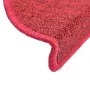 Alfombrilla escalera 30 uds rojo burdeos 56x17x3 cm by , Stair mats - Ref: Foro24-3365738, Price: 108,20 €, Discount: %
