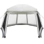 Carpa para piscina con desmontables y paredes gris 512x458 cm de , Tiendas de campaña - Ref: Foro24-4100627, Precio: 196,56 €...