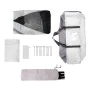 Carpa para piscina con desmontables y paredes gris 512x458 cm de , Tiendas de campaña - Ref: Foro24-4100627, Precio: 196,56 €...