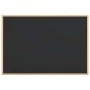 Pizarra con marco de madera maciza de pino negra 80x55 cm by , Notice boards - Ref: Foro24-4017413, Price: 26,69 €, Discount: %