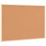 Pizarra con marco de madera maciza de pino negra 80x55 cm by , Notice boards - Ref: Foro24-4017413, Price: 26,69 €, Discount: %