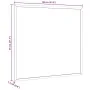 Pizarra blanca magnética con marco de madera de pino 60x55 cm by , Notice boards - Ref: Foro24-4017405, Price: 17,06 €, Disco...