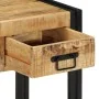 Mesitas de noche 2 piezas 40x35x50cm madera maciza rugosa mango by , Nightstands - Ref: Foro24-4016689, Price: 166,04 €, Disc...