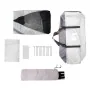 Carpa para piscina con desmontables y paredes azul 670x590 cm de , Tiendas de campaña - Ref: Foro24-4100633, Precio: 244,63 €...