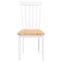 Sillas de comedor 2 unidades madera maciza de caucho blanco von , Essstühle - Ref: Foro24-4102392, Preis: 101,06 €, Rabatt: %