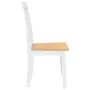 Sillas de comedor 2 unidades madera maciza de caucho blanco von , Essstühle - Ref: Foro24-4102392, Preis: 101,06 €, Rabatt: %