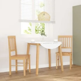 Sillas de comedor 2 unidades madera maciza de caucho by , dining chairs - Ref: Foro24-4102428, Price: 107,35 €, Discount: %