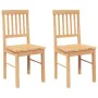 Sillas de comedor 2 unidades madera maciza de caucho von , Essstühle - Ref: Foro24-4102428, Preis: 107,35 €, Rabatt: %