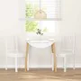 Sillas de comedor 2 unidades madera maciza de caucho blanco von , Essstühle - Ref: Foro24-4102400, Preis: 103,29 €, Rabatt: %
